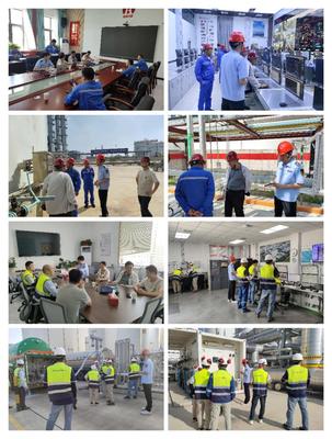 安徽(淮北)新型煤化工合成材料基地應急局聯合第三方安全專家對企業開展專項安全檢查